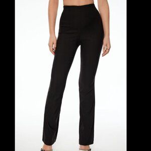 High-waisted Flare Black Pants from Garage